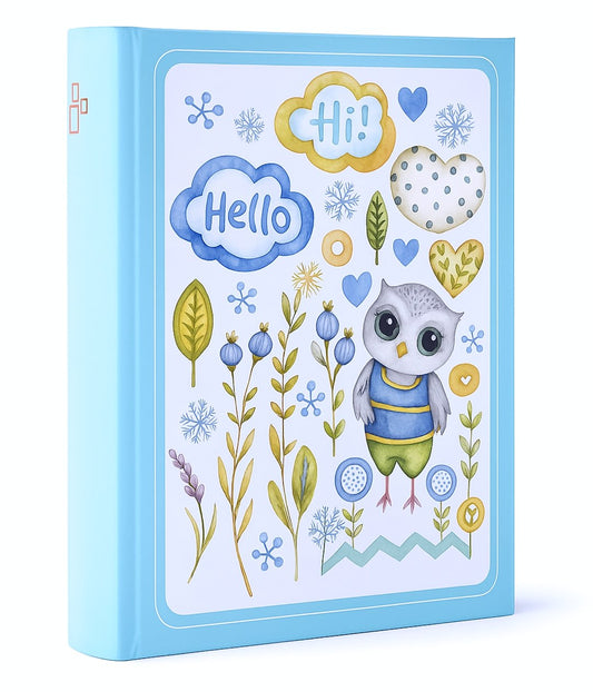 Album kieszeniowy szyty 9x13 cm 200 zdjęć B35200SBABY03 - zdjęcie 2