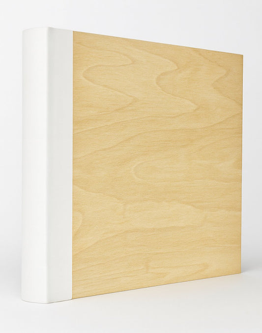 Album tradycyjny szyty 29x32 cm 60 stron DBCL30WOODWHITEB - zdjęcie 2