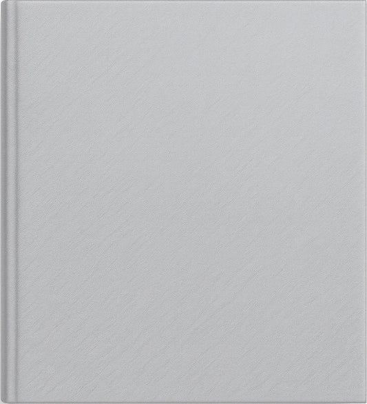 Album tradycyjny szyty 24x29 cm 40 stron DBCS20CLEANSILVERB - zdjęcie 2