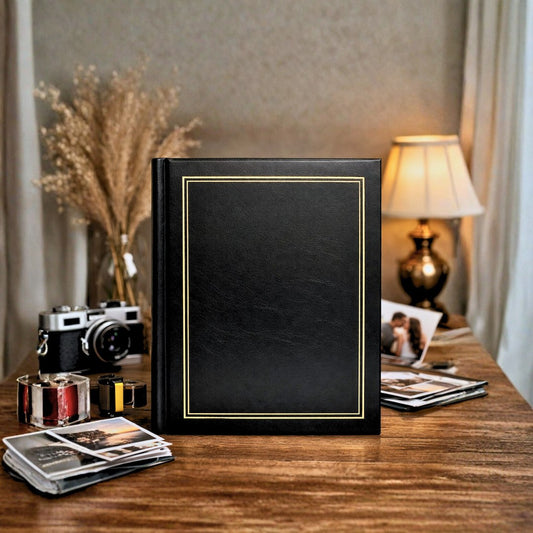 Album samoprzylepny spirala 23x28 cm 20 stron DRS10C-BLACK - zdjęcie 2