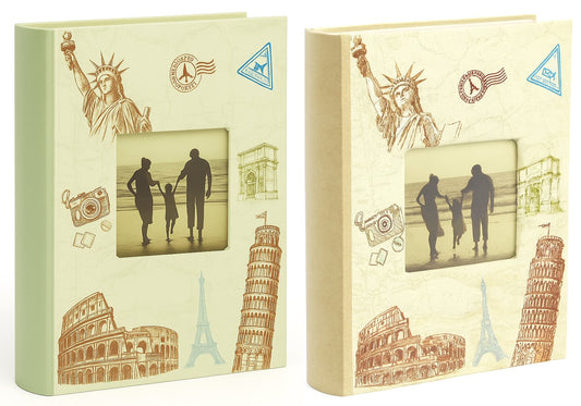 Album kieszeniowy szyty 10x15 cm 300 zdjęć KD46300/2TRAVEL5 - zdjęcie 2