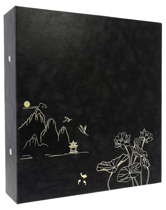 Album kieszeniowy nitowany 10x15 cm 1000 zdjęć SBC461000LOTUS-BLACK - zdjęcie 2