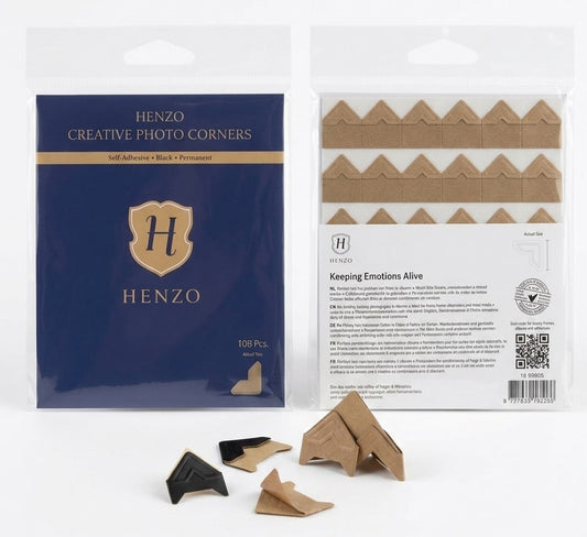Fotoprzylepce Henzo kraft 108 szt. 1842300
