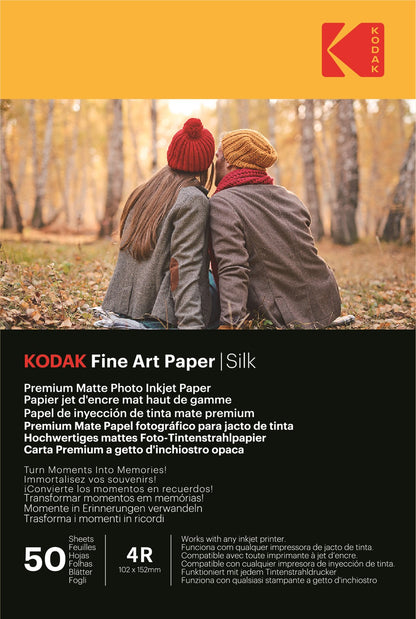 Papier fotograficzny Kodak Fine Art Paper Pearl 240 g/m2 / 4R / 10x15cm / 50 szt / 891725 - zdjęcie 3