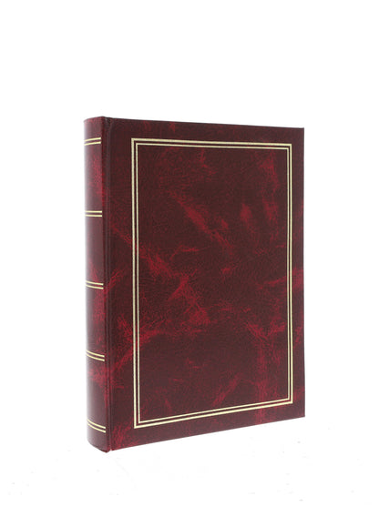 Album kieszeniowy szyty 10x15 cm 200 zdjęć B46200SC-BURGUNDY