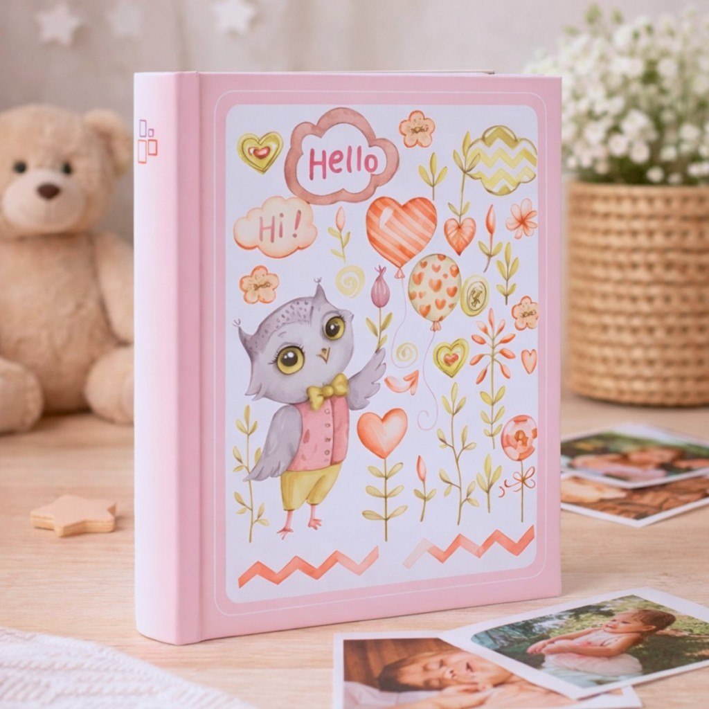 Album kieszeniowy szyty 9x13 cm 200 zdjęć B35200SBABY04