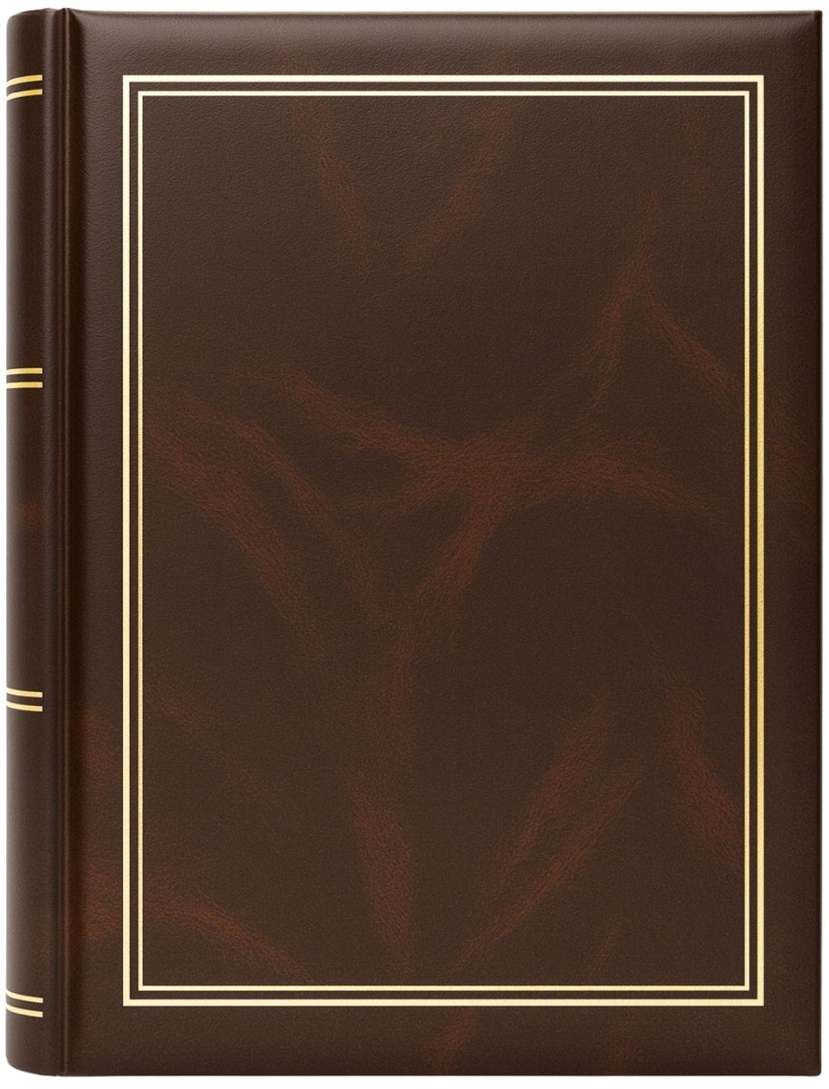 Album kieszeniowy szyty 9x13 cm 200 zdjęć B35200SC-BROWN
