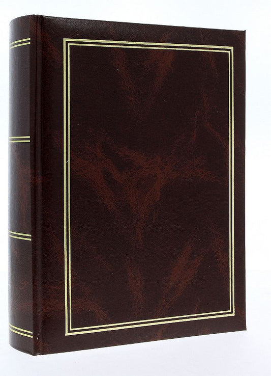 Album kieszeniowy szyty 10x15 cm 100 zdjęć B46100/2SC-BROWN - zdjęcie 2