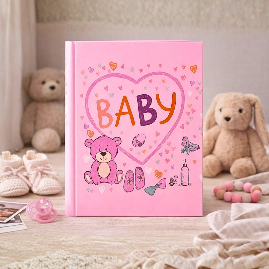 Album kieszeniowy szyty 10x15 cm 200 zdjęć B46200SBABY12