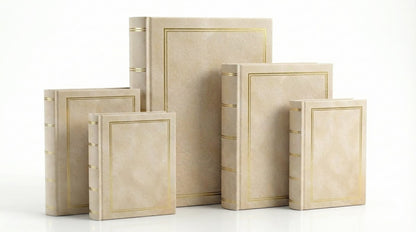 Album kieszeniowy szyty 10x15 cm 200 zdjęć B46200SC-IVORY