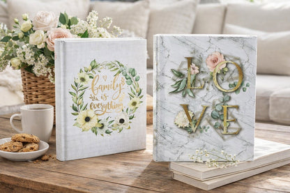 Album kieszeniowy szyty 10x15 cm 200 zdjęć B46200SLOVEFLOWER - zdjęcie 3