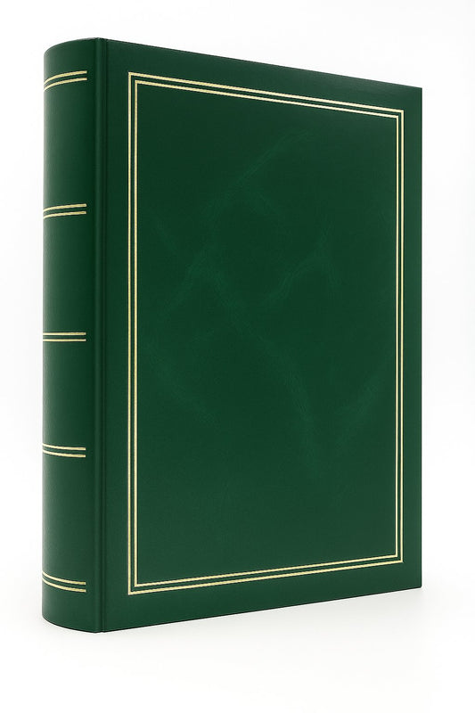Album kieszeniowy szyty 10x15 cm 50 zdjęć B4650SC-GREEN - zdjęcie 2
