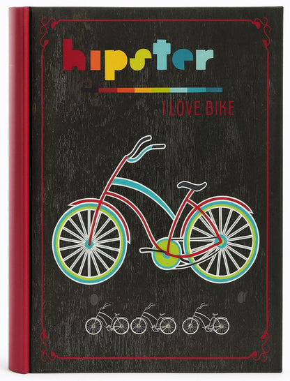 Album kieszeniowy szyty 10x15 cm 50 zdjęć B4650SMODERNBIKES-2 - zdjęcie 3