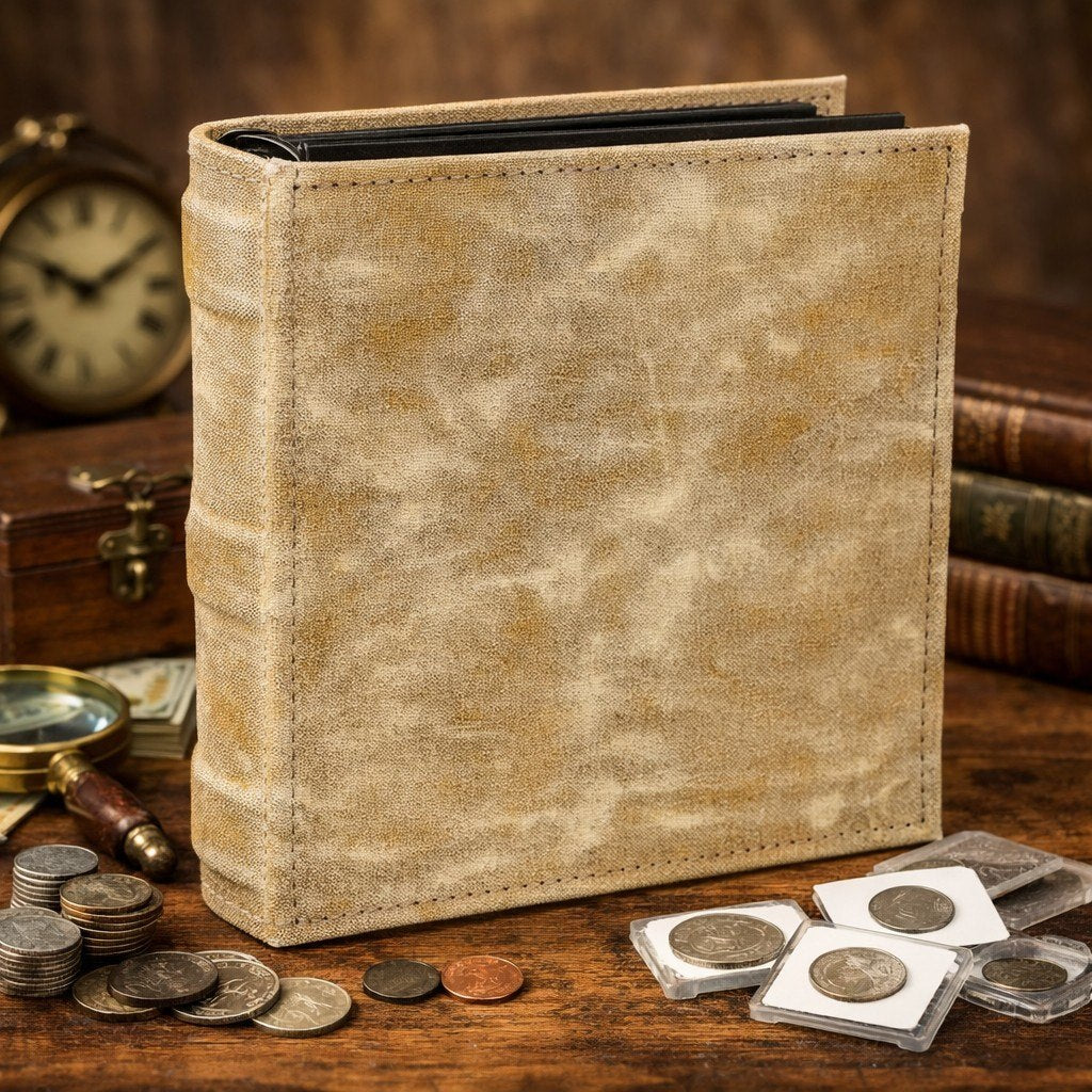 Album na monety bez wkładów foliowych 17x21cm CA21 HERA-1