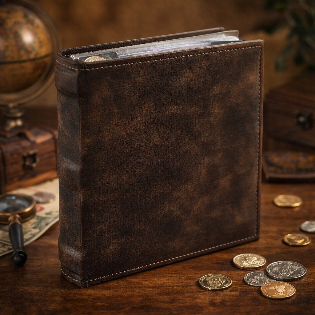 Album na monety bez wkładów foliowych 17x21cm CA21 HERA-2