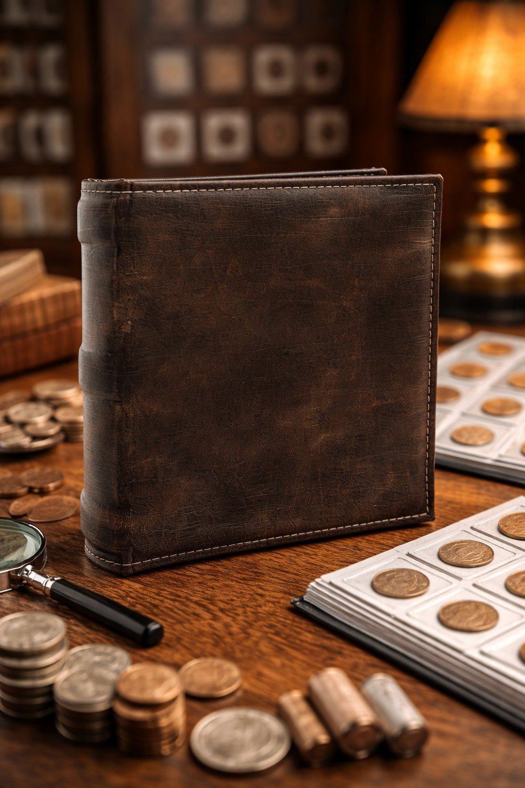 Album na monety bez wkładów foliowych 17x21cm CA21 HERA-2 - zdjęcie 3