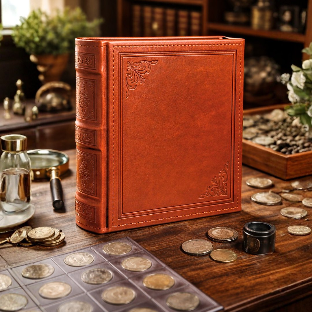 Album na monety bez wkładów foliowych 17x21cm CA21 JOURNAL-1