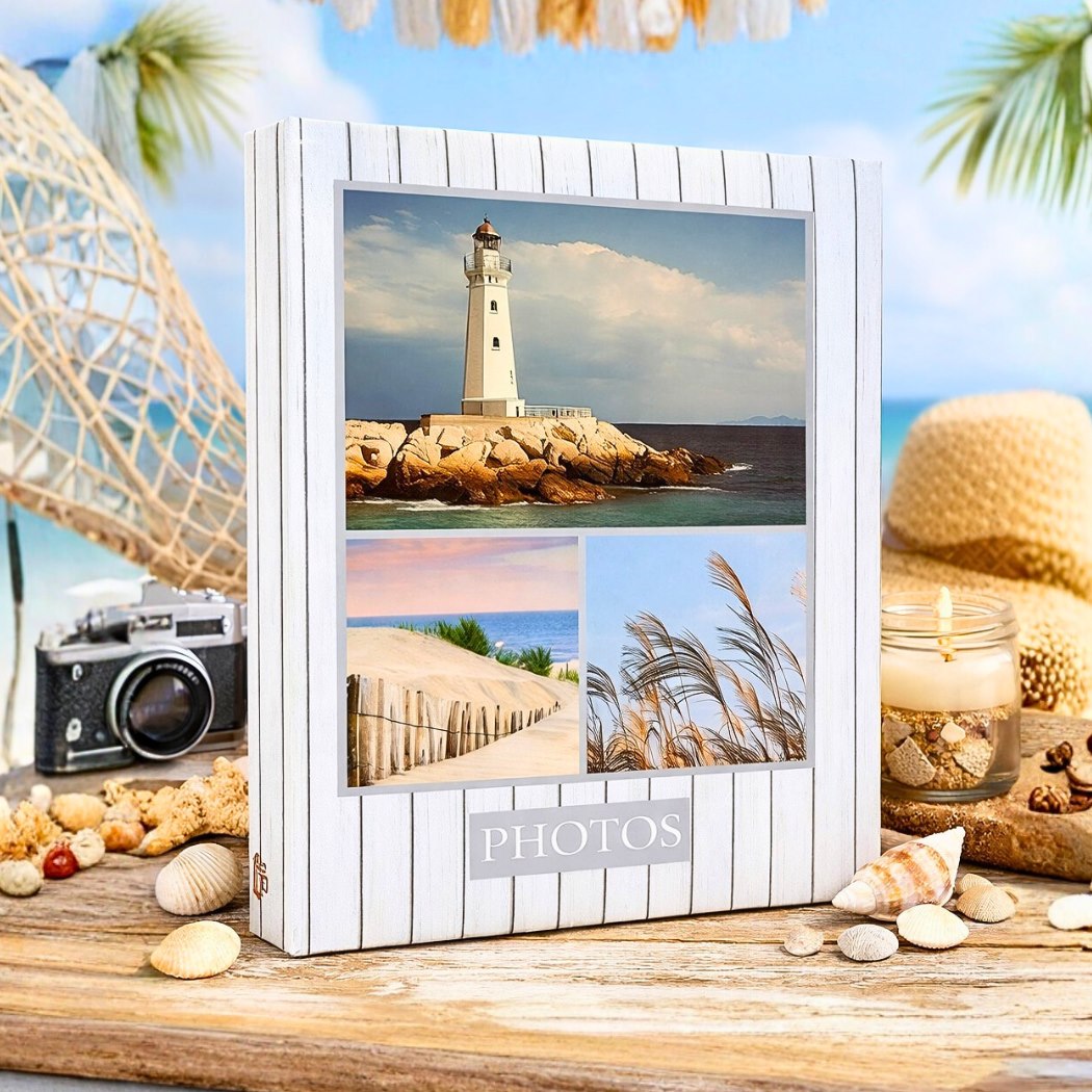 Album kieszeniowy nitowany 10x15 cm 500 zdjęć CR46500BEACHW