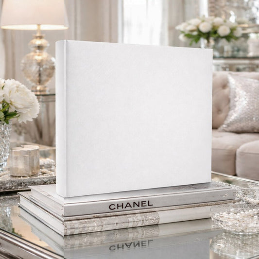 Album tradycyjny szyty 32x24 cm 60 stron DBCH30CLEANWHITEB
