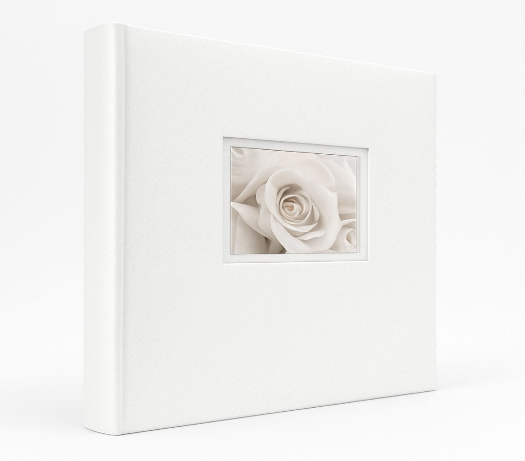 Album tradycyjny szyty 32x24 cm 60 stron DBCH30LOVEWHITEB - zdjęcie 3