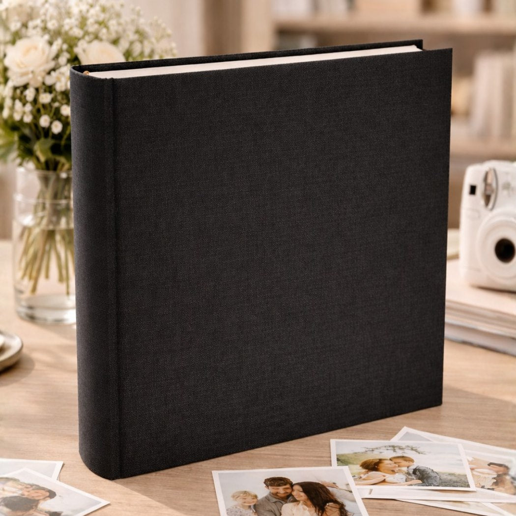 Album tradycyjny szyty 29x32 cm 60 stron DBCL30LINENBLACK