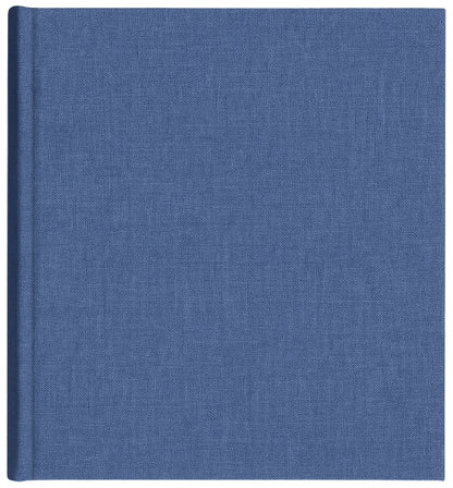 Album tradycyjny szyty 29x32 cm 60 stron DBCL30LINENBLUE - zdjęcie 3