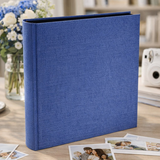 Album tradycyjny szyty 29x32 cm 60 stron DBCL30LINENBLUEB
