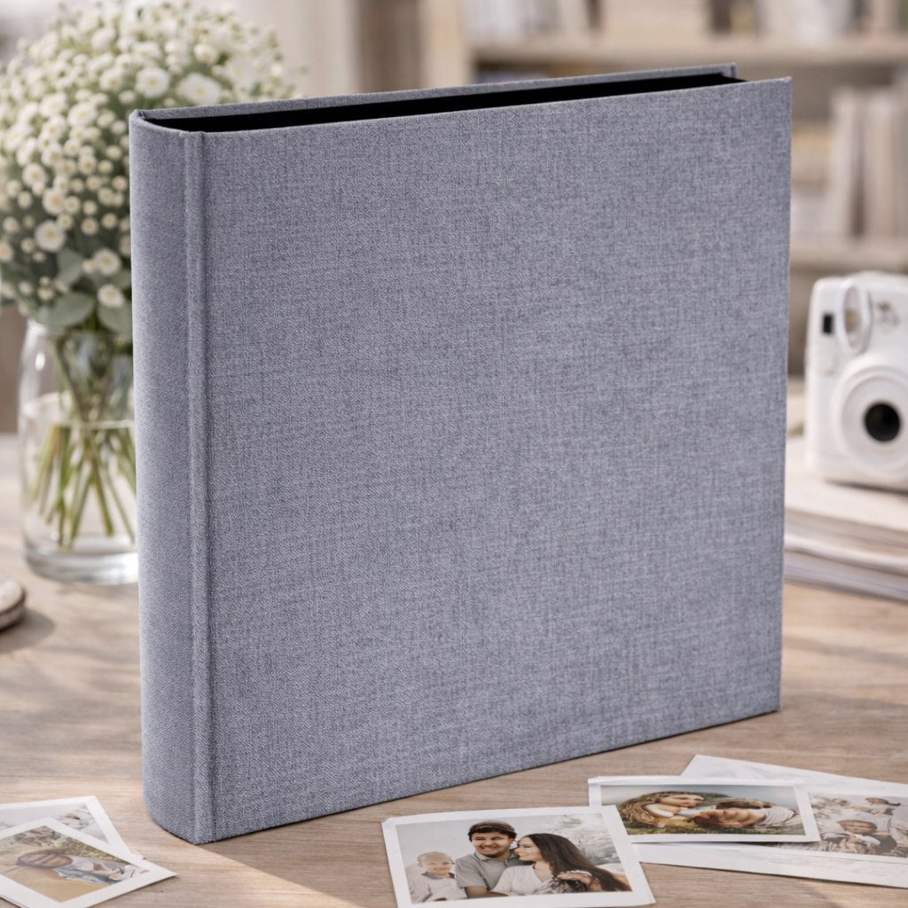 Album tradycyjny szyty 29x32 cm 60 stron DBCL30LINENGREYB