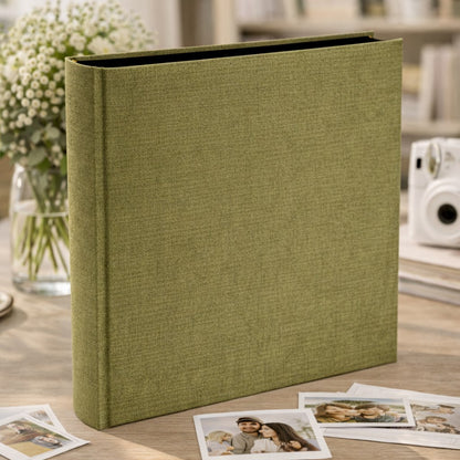 Album tradycyjny szyty 29x32 cm 60 stron DBCL30LINENOLIVEB