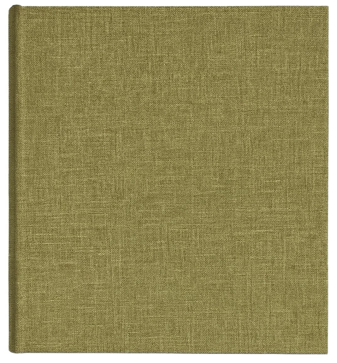 Album tradycyjny szyty 29x32 cm 60 stron DBCL30LINENOLIVEB - zdjęcie 2
