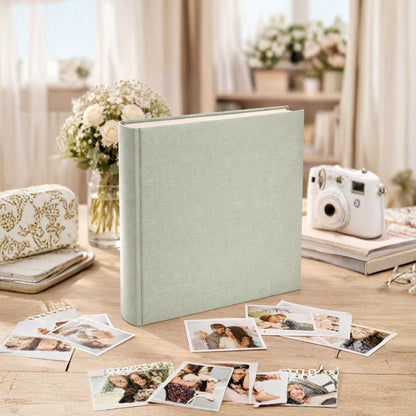 Album tradycyjny szyty 29x32 cm 60 stron DBCL30LINENSAGE - zdjęcie 2