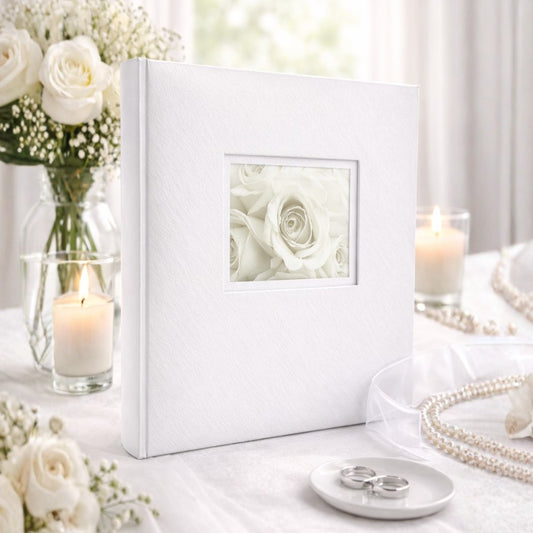 Album tradycyjny szyty 29x32 cm 60 stron DBCL30LOVEWHITE