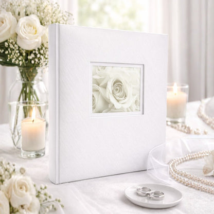 Album tradycyjny szyty 29x32 cm 60 stron DBCL30LOVEWHITEB