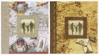 Album tradycyjny szyty 29x32 cm 60 stron DBCL30TRAVEL3B