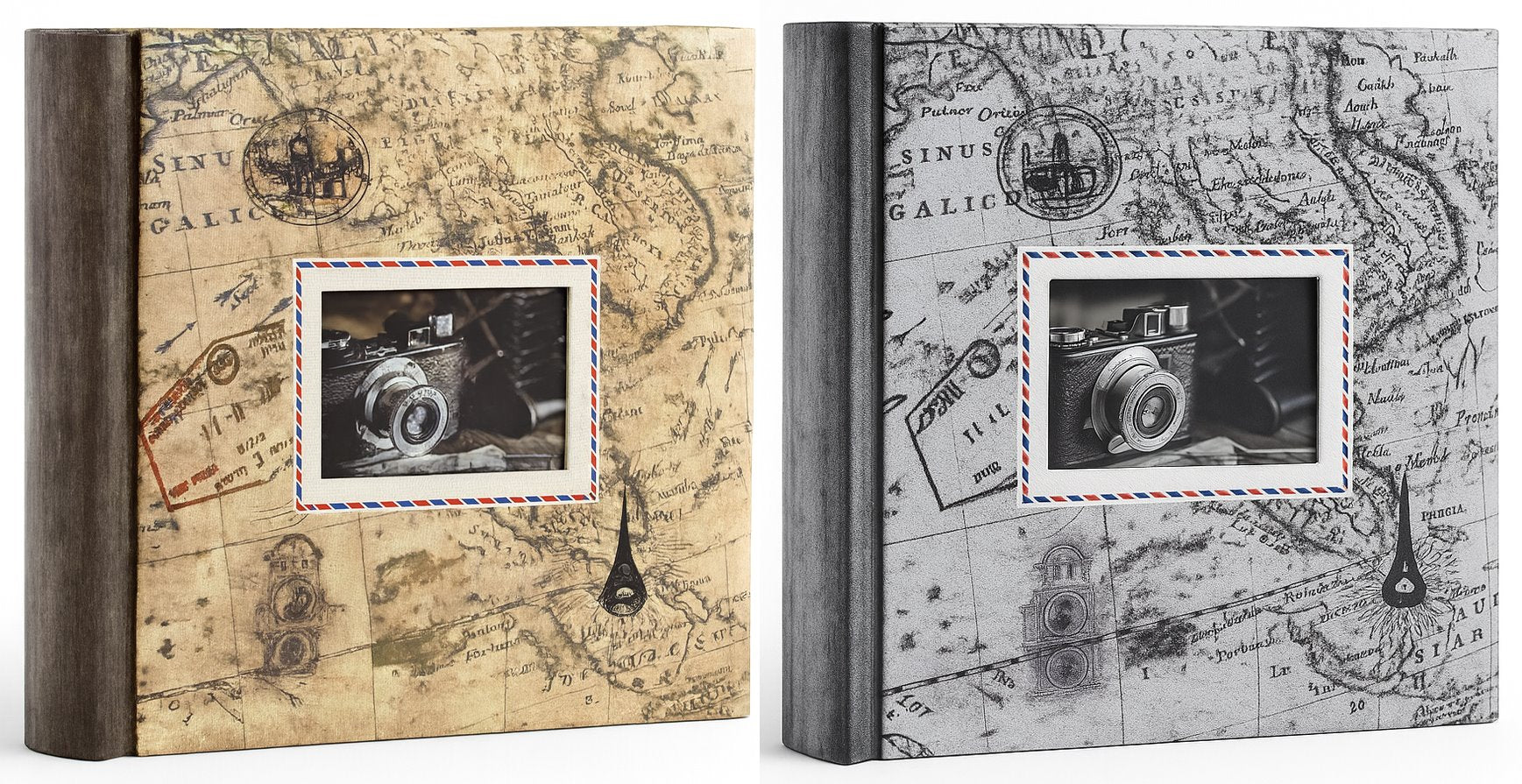 Album tradycyjny szyty 29x32 cm 60 stron DBCL30TRAVEL4B - zdjęcie 4