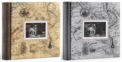 Album tradycyjny szyty 29x32 cm 60 stron DBCL30TRAVEL4B - zdjęcie 4