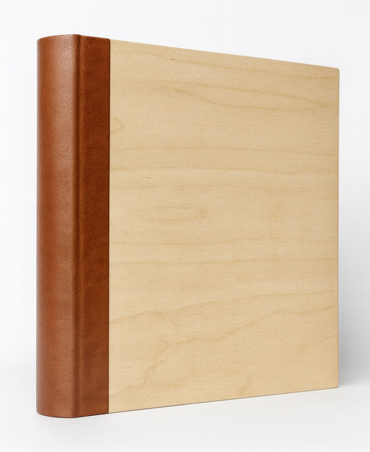 Album tradycyjny szyty 29x32 cm 60 stron DBCL30WOODBRONZE - zdjęcie 2