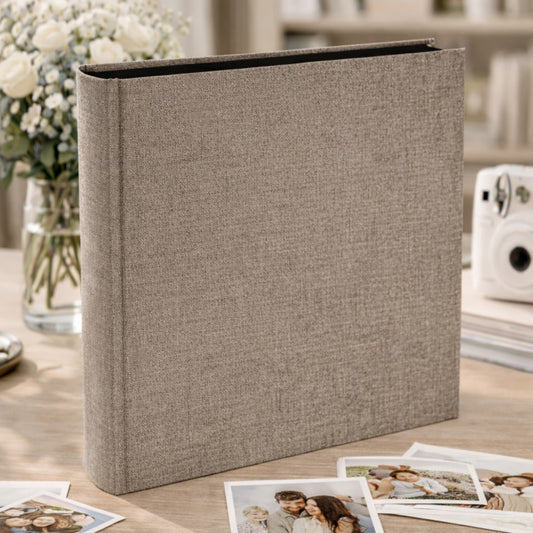 Album tradycyjny szyty 29x32 cm 100 stron DBCL50LINENBEIGEB