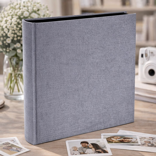 Album tradycyjny szyty 29x32 cm 100 stron DBCL50LINENGREYB