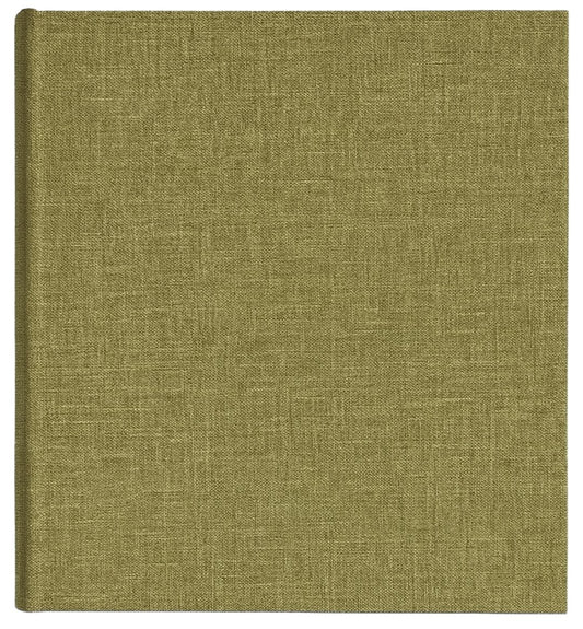 Album tradycyjny szyty 29x32 cm 100 stron DBCL50LINENOLIVEB - zdjęcie 2