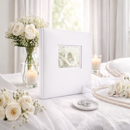 Album tradycyjny szyty 29x32 cm 100 stron DBCL50LOVEWHITE - zdjęcie 2