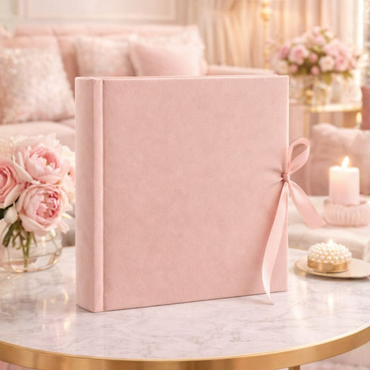 Album tradycyjny szyty 29x32 cm 100 stron DBCL50VELVETCAMEOB