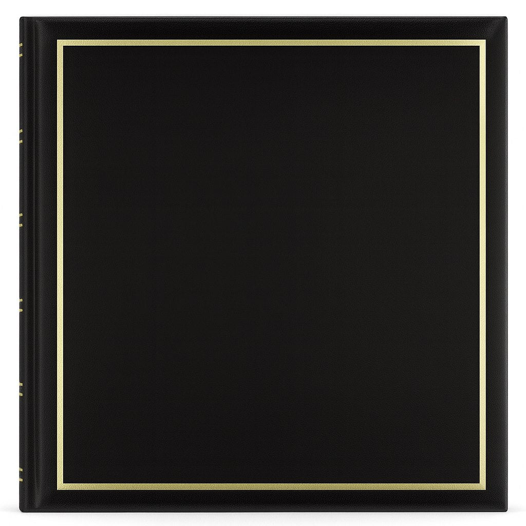 Album tradycyjny szyty 29x29 cm 60 stron DBCM30VINYLBLACK