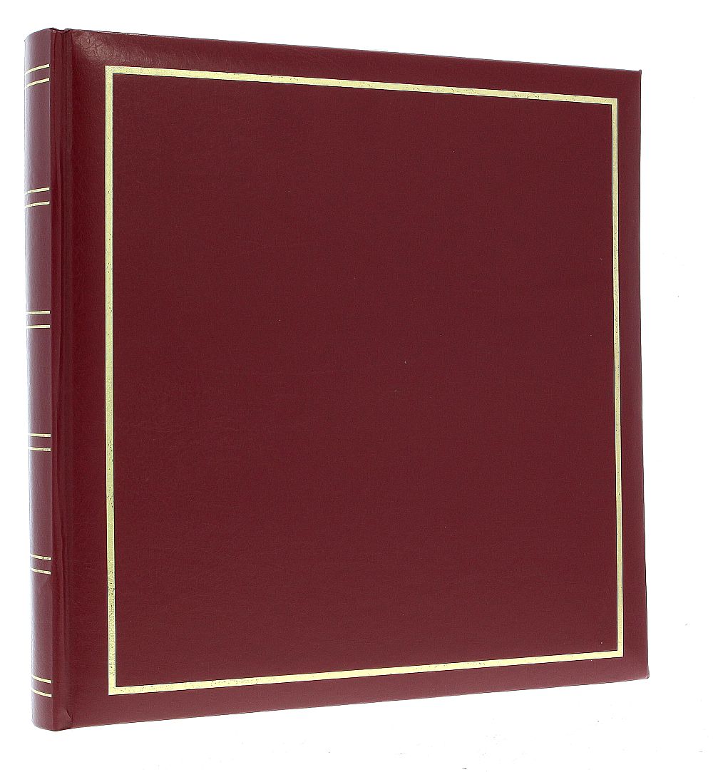 Album tradycyjny szyty 29x29 cm 100 stron DBCM30VINYLBURGUNDY - zdjęcie 2