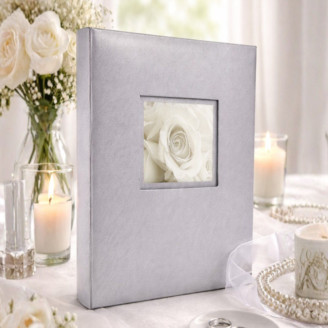 Album tradycyjny szyty 24x29 cm 20 stron DBCS10LOVESILVERB