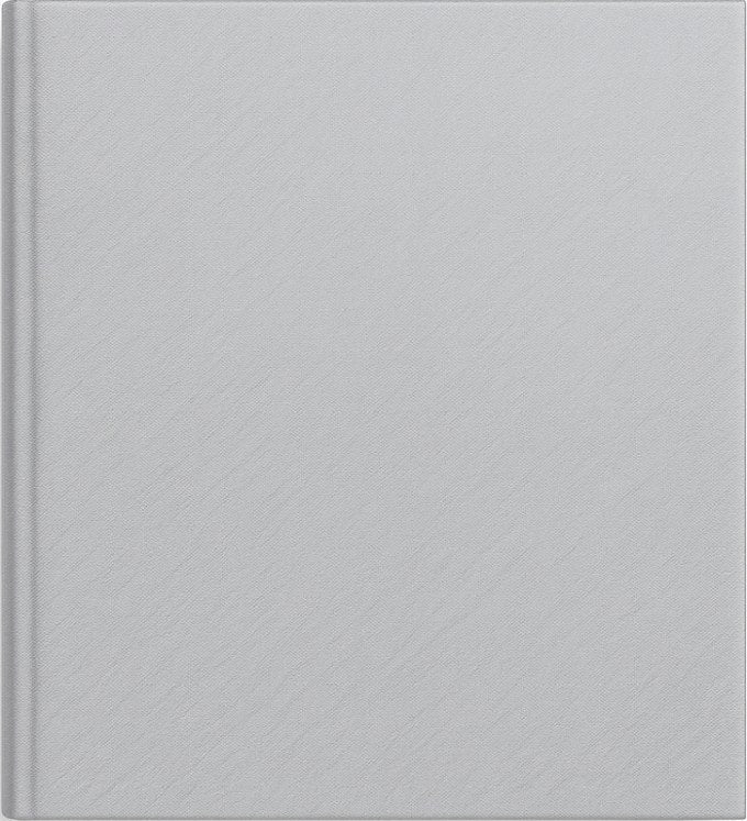 Album tradycyjny szyty 24x29 cm 40 stron DBCS20CLEANSILVERB - zdjęcie 2
