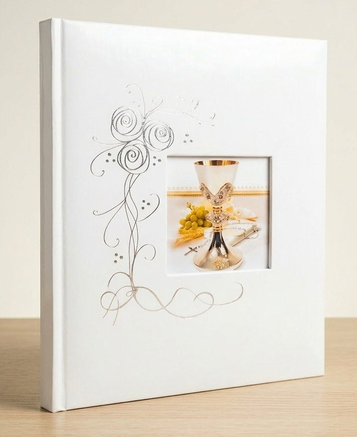 Album tradycyjny szyty 24x29 cm 40 stron DBCS20MOMENT08KOMUNIA