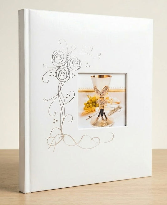 Album tradycyjny szyty 24x29 cm 40 stron DBCS20MOMENT08KOMUNIA