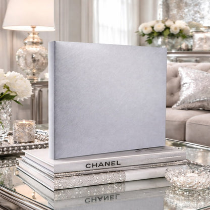 Album tradycyjny szyty 29x24 cm 40 stron DBCSH20CLEANSILVERB