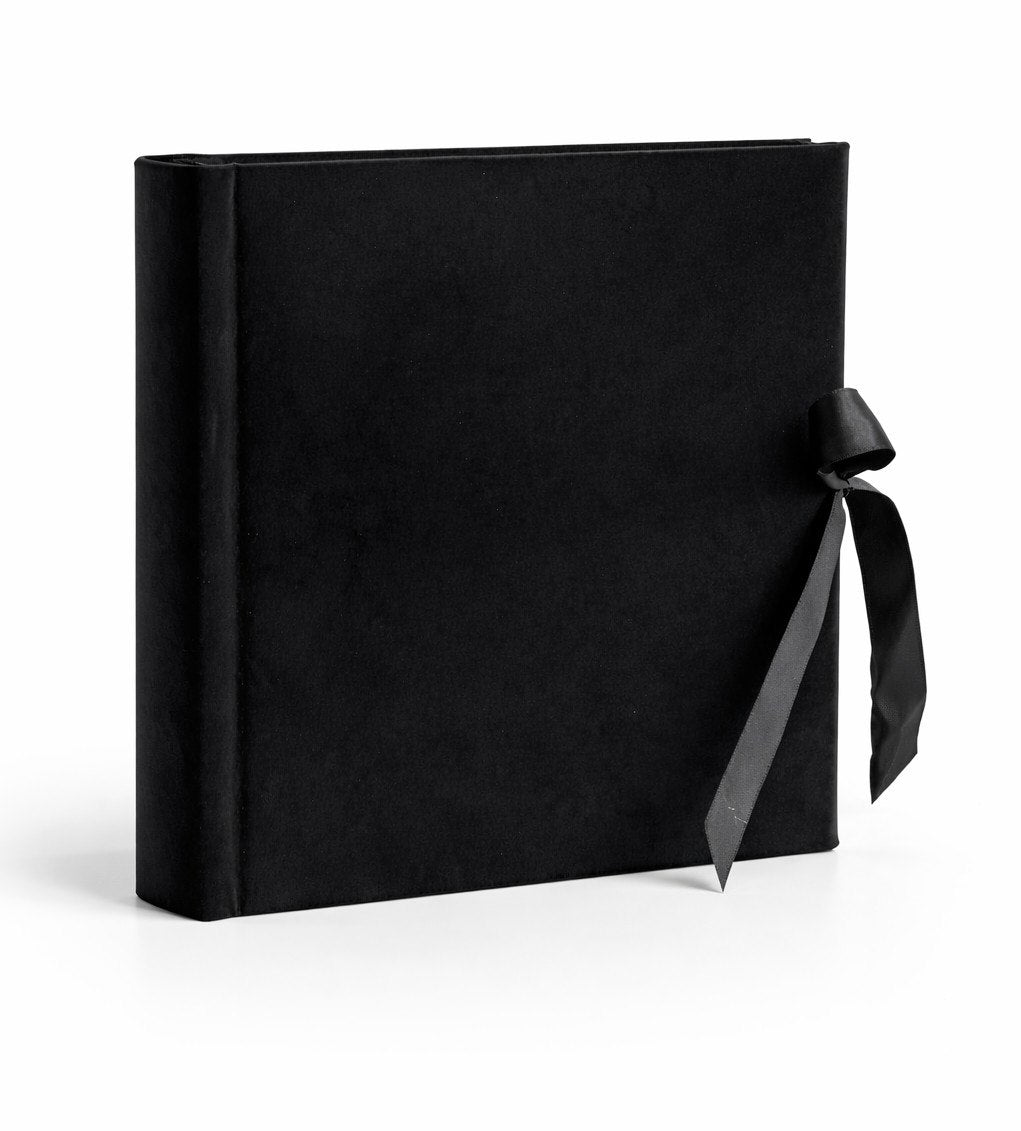 Album tradycyjny szyty 25x25 cm 40 stron DBCSS20VELVETONYXB - zdjęcie 3
